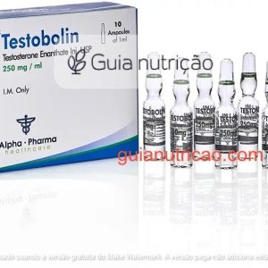 Enantato de Testosterona 250mg/ml 10x1ml - Alpha Pharma