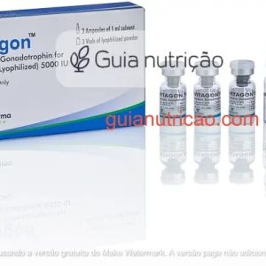 HCG (Vitagon) 5000UI 3 Frascos - Alpha Pharma