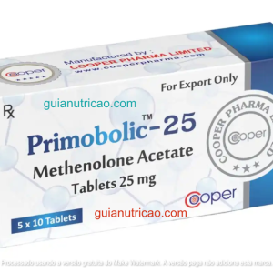 Primobolan Oral 25mg 50 Comprimidos - Cooper Pharma