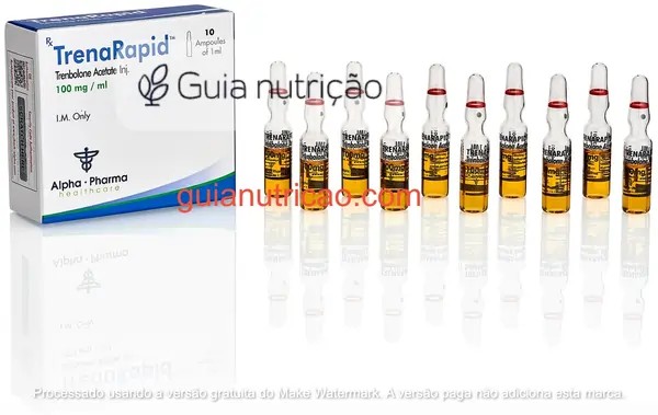 Trembolona Acetato 10mg/ml 10x1ml - Alpha Pharma